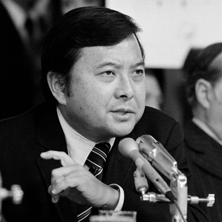 Daniel K. Inouye, D-Hawaii, a member of the Watergate investigating committee, questions witness James McCord during the hearing on Capitol Hill in ... - Obit-Inouye_Webfthumb-900x900