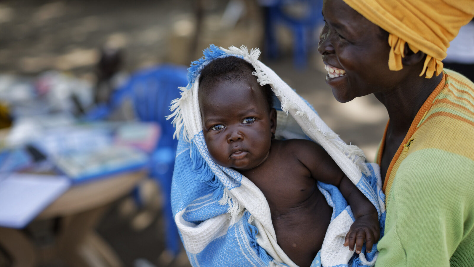 South Sudanese refugee from Central Equatoria state in Bidi Bidi, Uganda