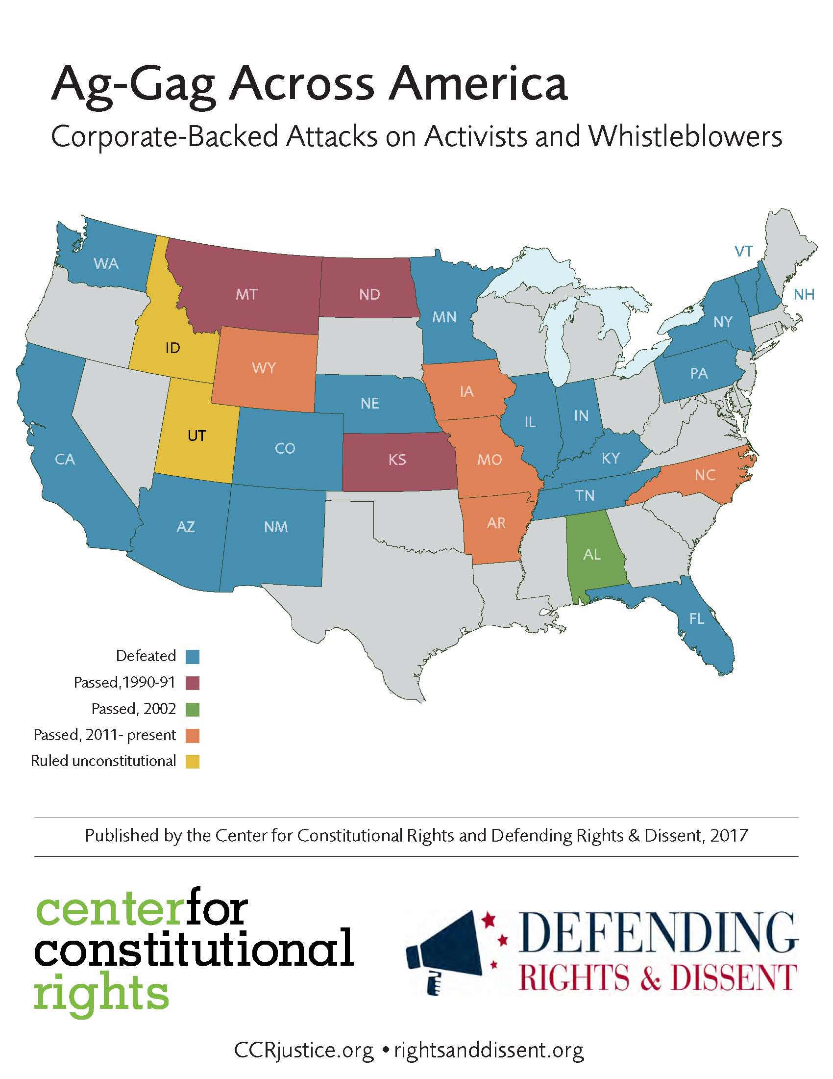 Report Puts Spotlight On "Ag-Gag" Laws And The Forces Behind Them