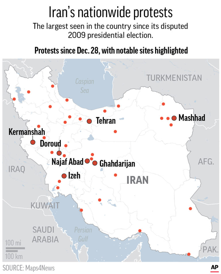 Tens Of Thousands March In Iran In Support Of Government Khamenei