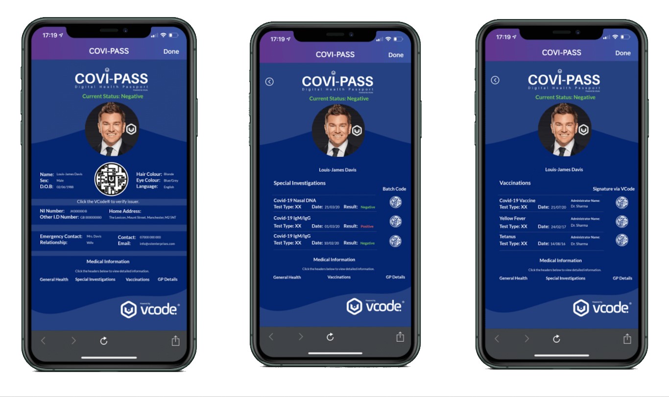 COVI-Pass APP